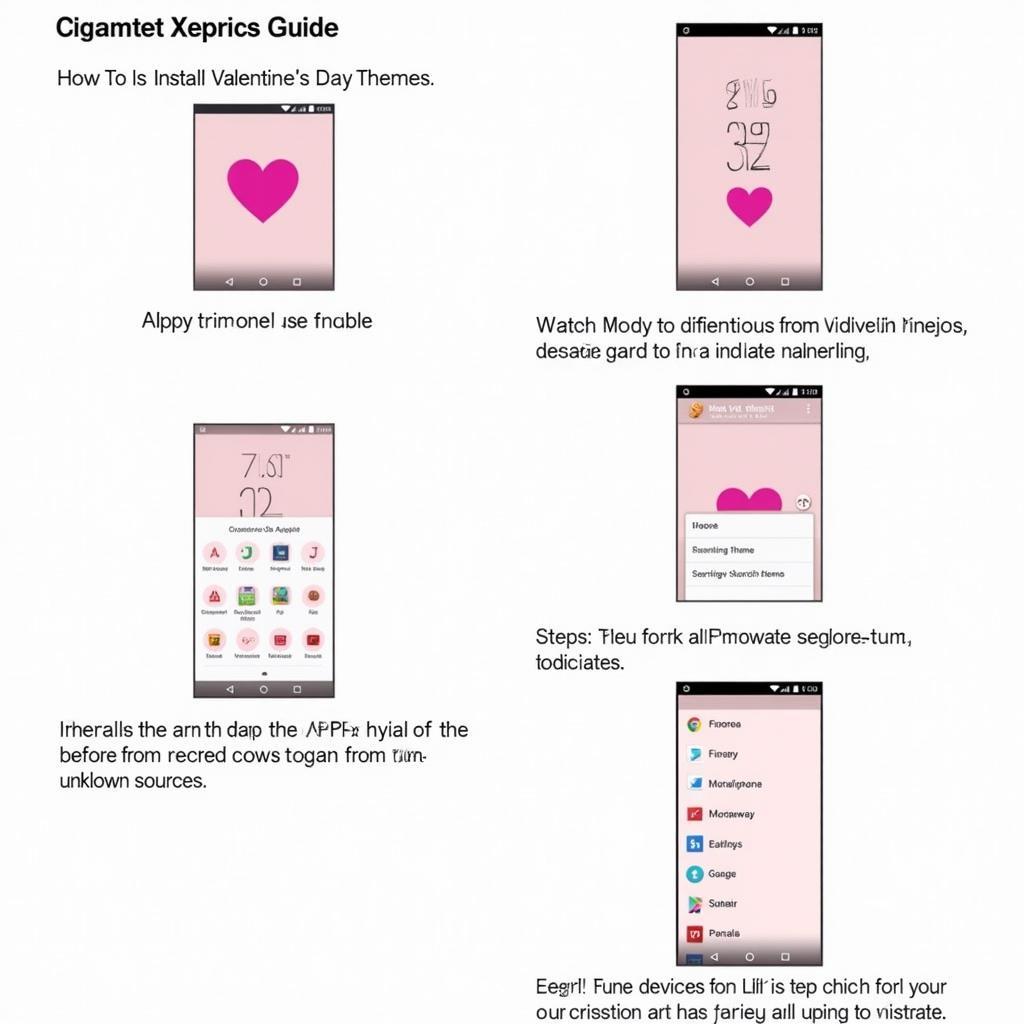 Xperia Valentine's Theme Installation Guide