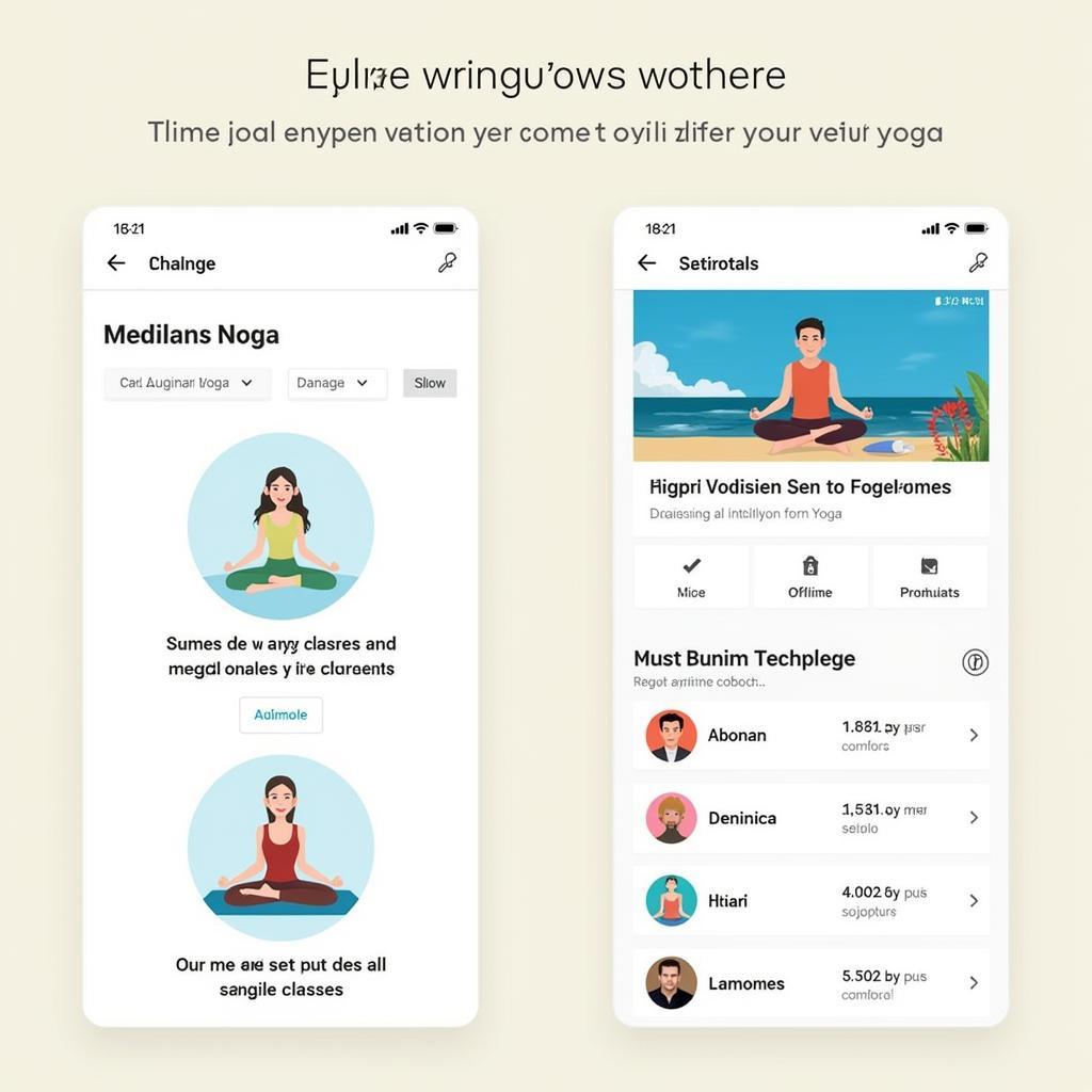 Yoga Premium APK Offline Mode Screenshot