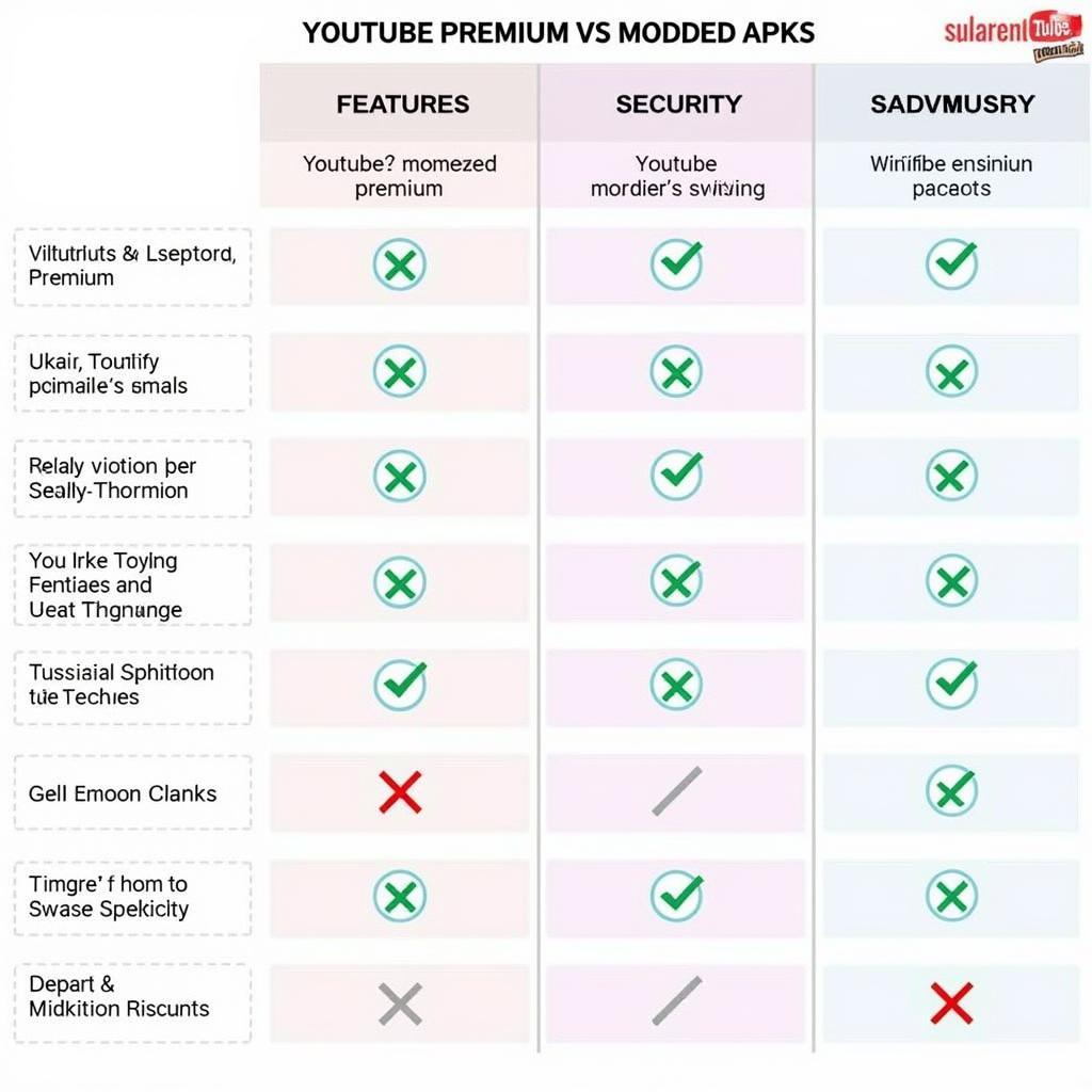 YouTube Premium vs. Modded APK