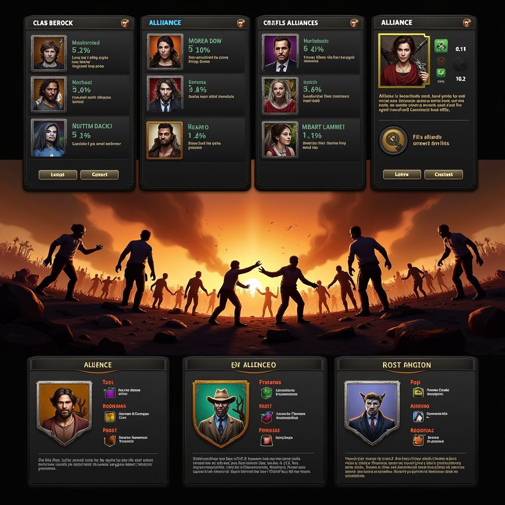 Zombie Anarchy Alliance Formation and Wasteland Domination