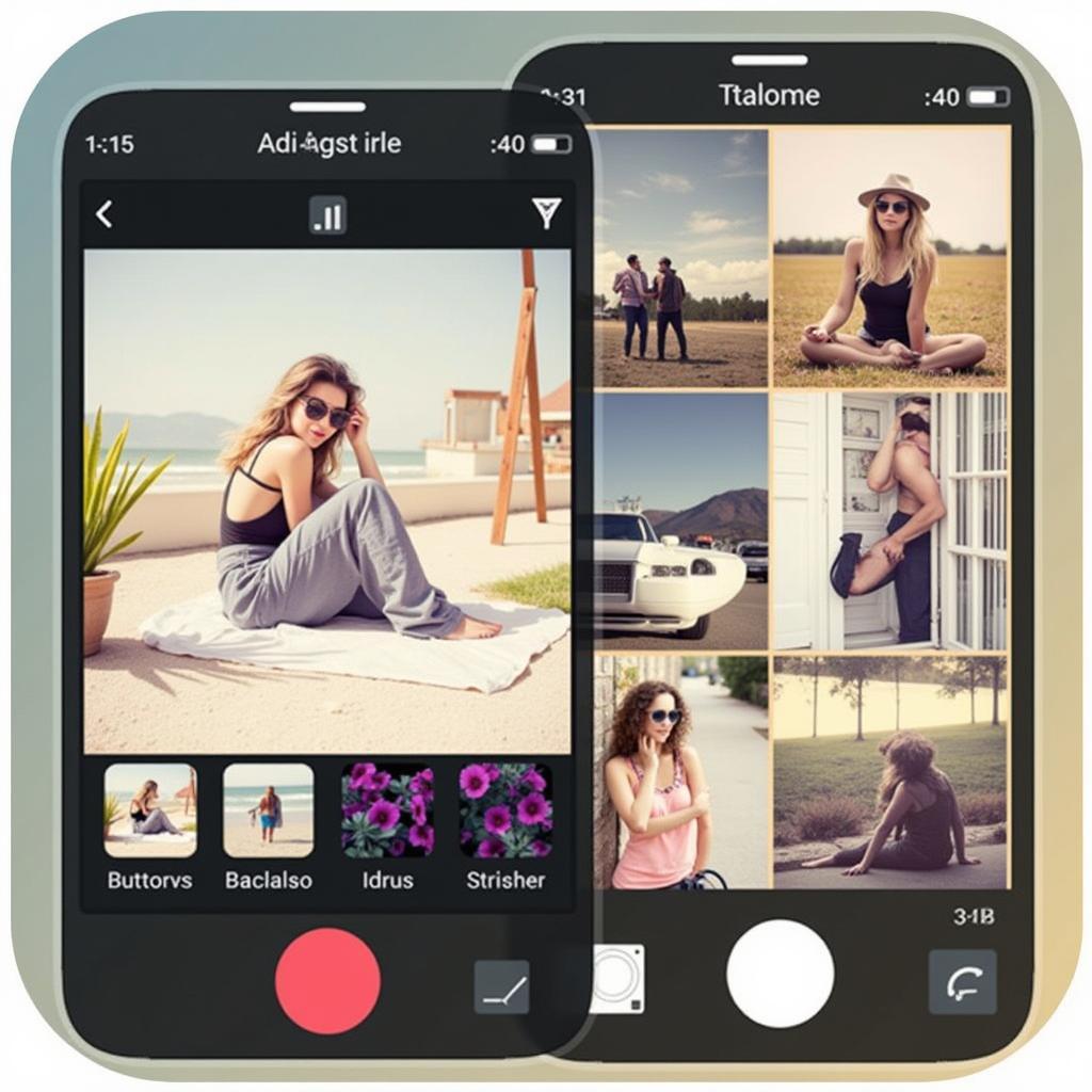 1967 Vintage Filters Pro APK Interface