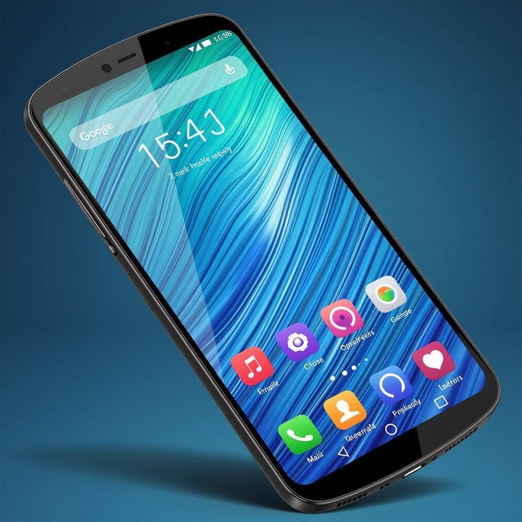 3D Parallax Wallpaper Pro APK Mod on a Phone's Home Screen