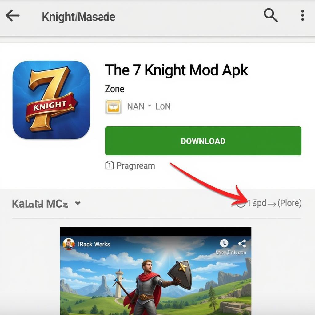 7 Knight Mod Apk Download Screen