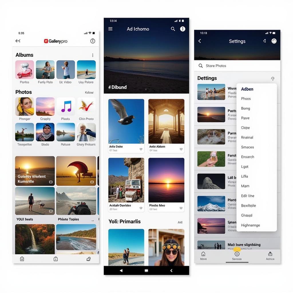 A+ Gallery Pro APK 2019 Interface