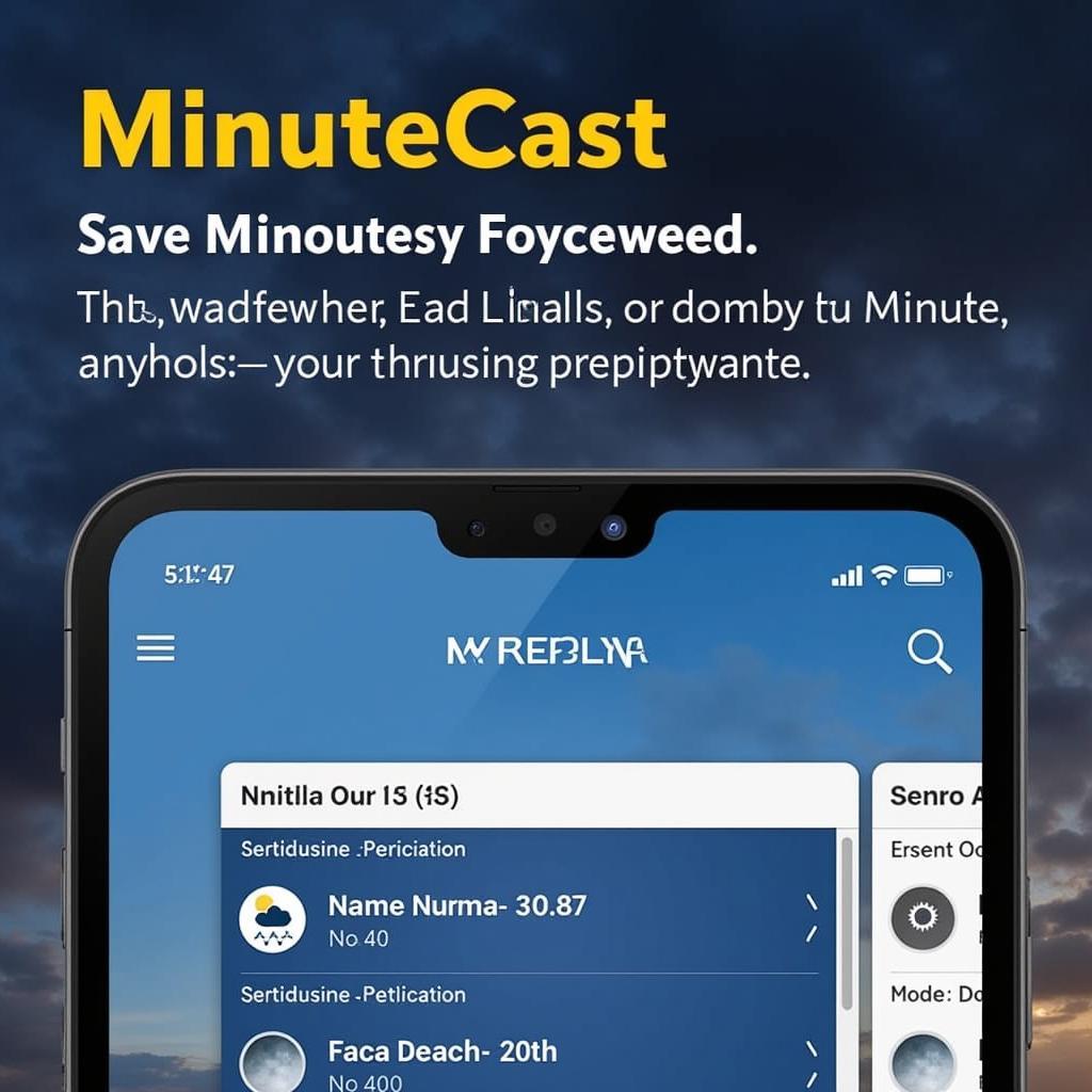 AccuWeather Platinum 5.3.8 MinuteCast Feature