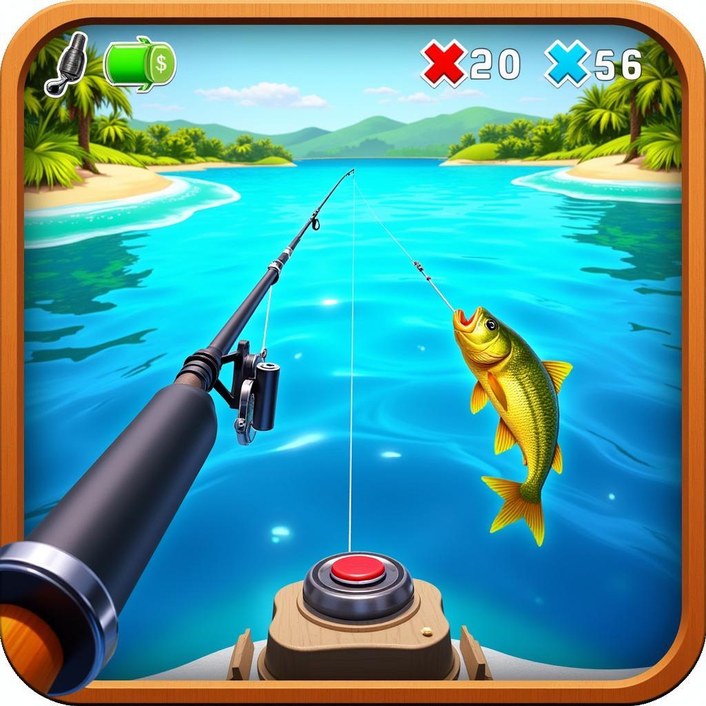 Ace Fishing: Wild Catch Mod APK Gameplay Screenshot