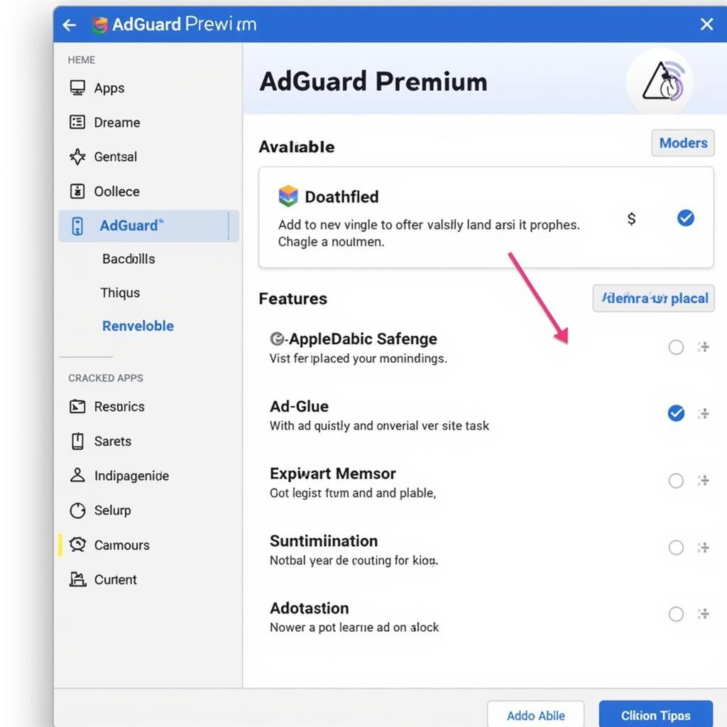 AdGuard Premium APK 2019 Cracked Interface