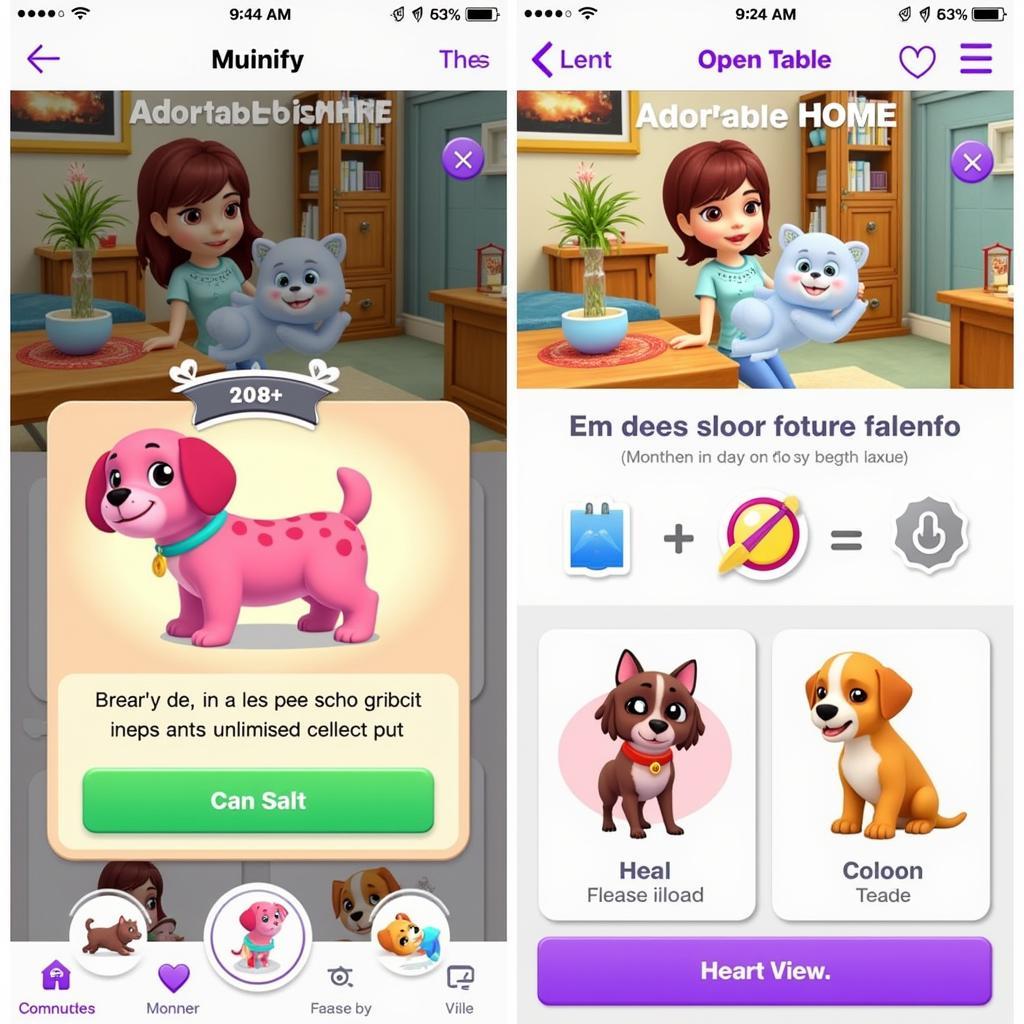 Adorable Home Mod APK iOS Gameplay Screenshot