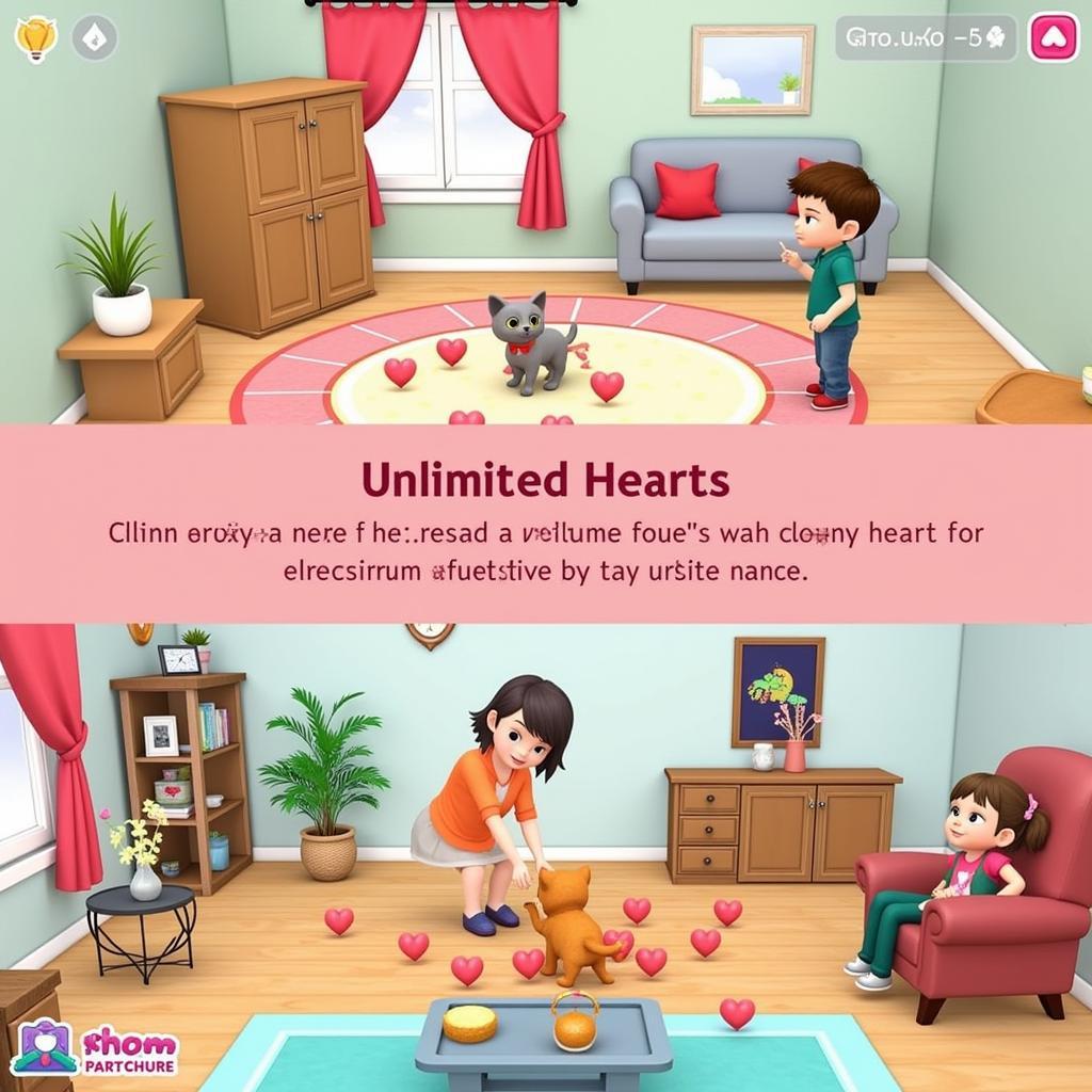 Adorable Home Mod APK Unlimited Hearts