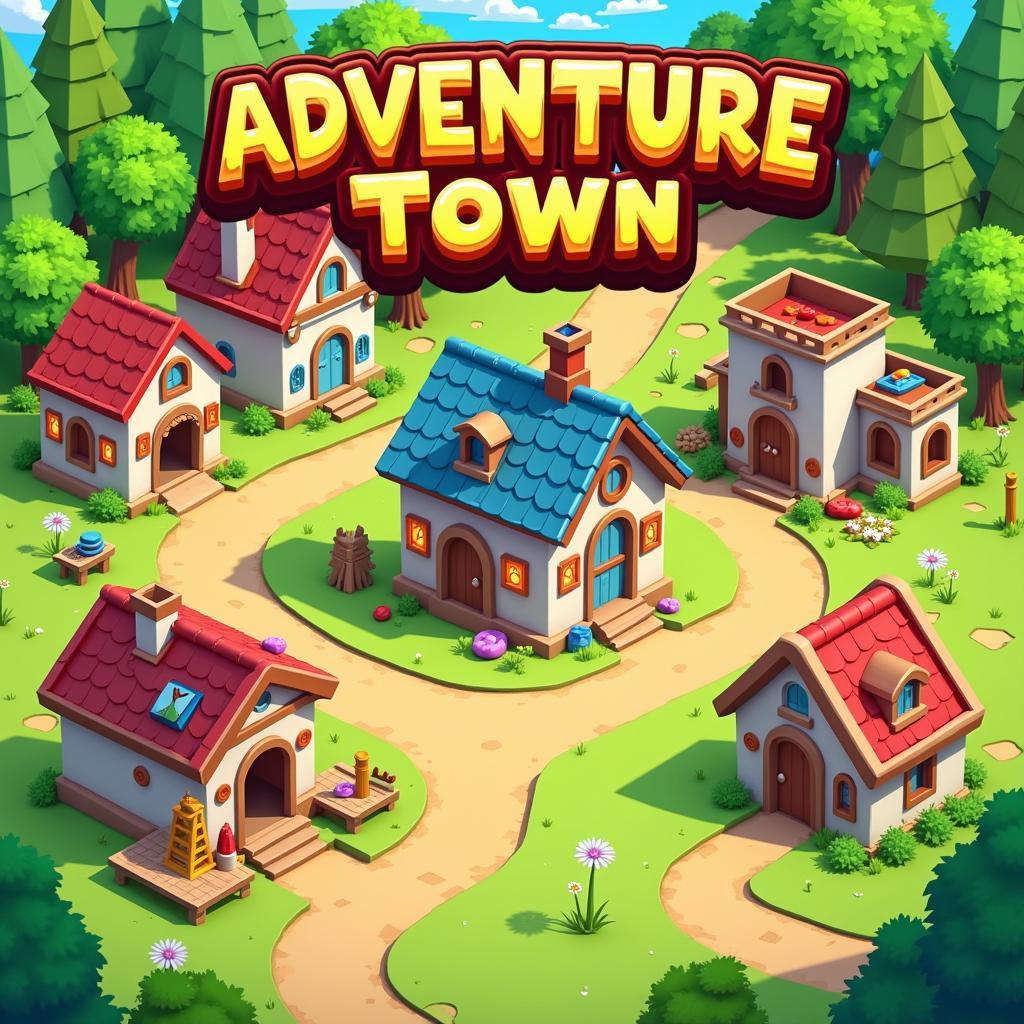 Adventure Town Mod APK Gameplay Screenshot