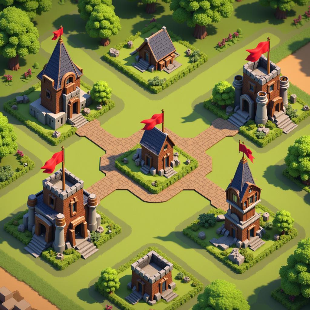 Age of Kingdom Empires Defender Mod APK Strategic Tower Placement