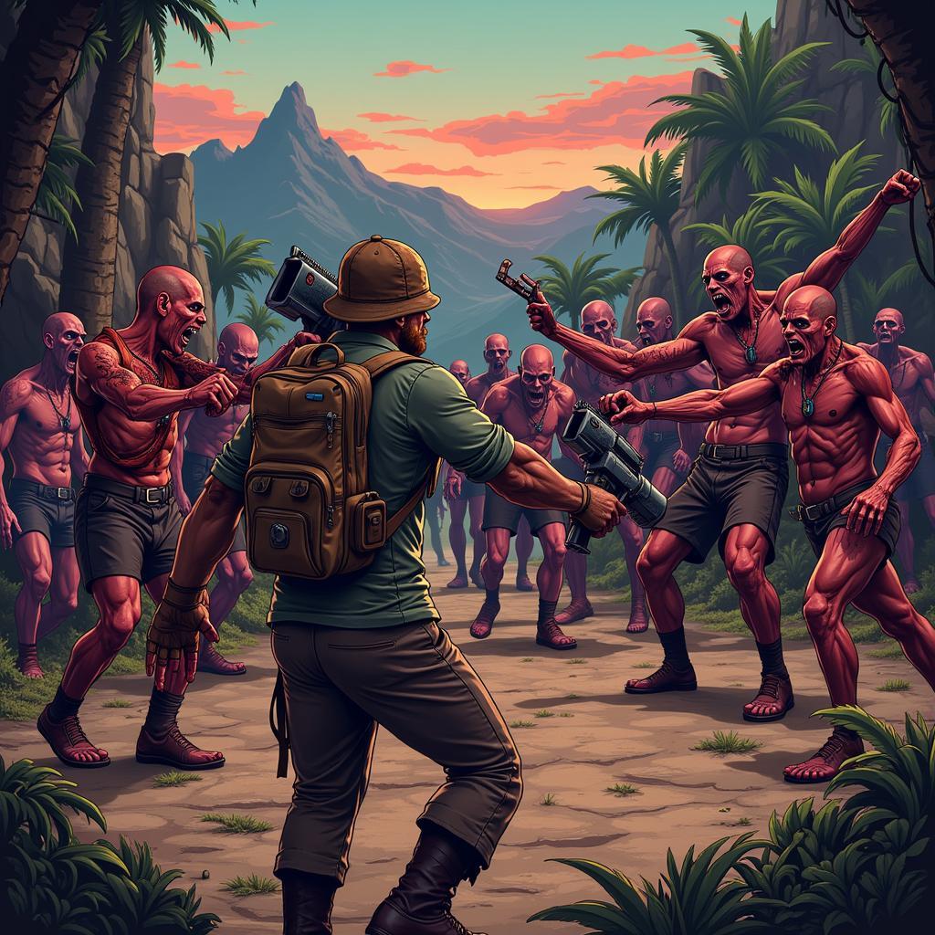 Age of Zombie 2 Mod APK Gameplay Screenshot