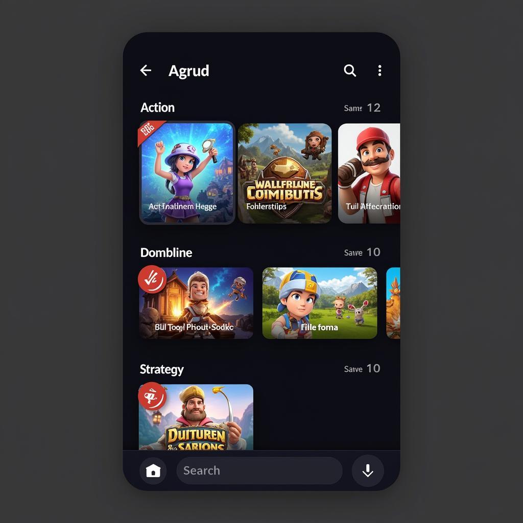 Agrud APK Interface Screenshot