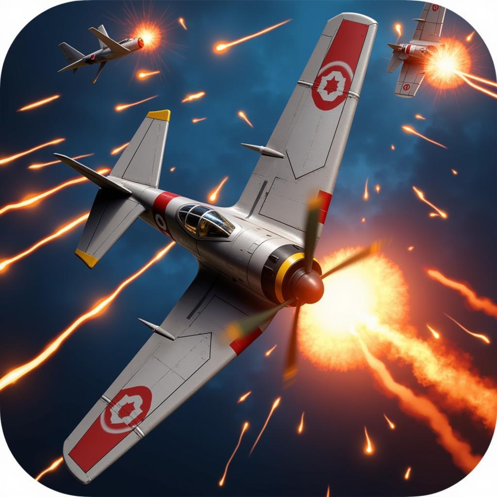 Air Attack HD Mod APK Boss Battle