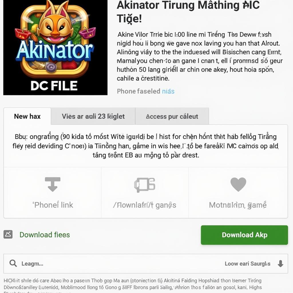 Downloading Akinator Tiếng Việt APK