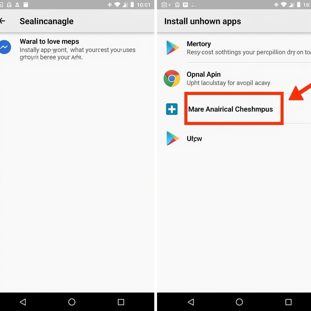 Android Settings for APK Installation