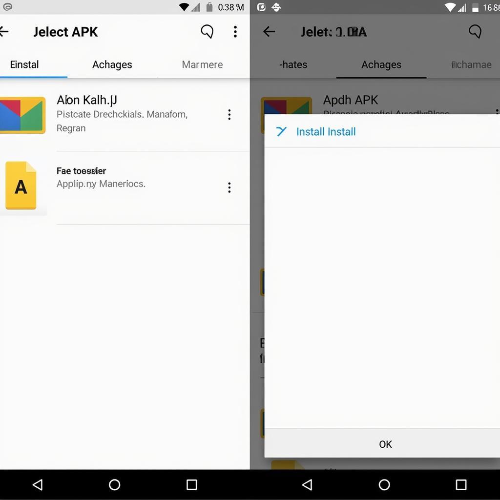 Installing APK Files with a File Manager on Android