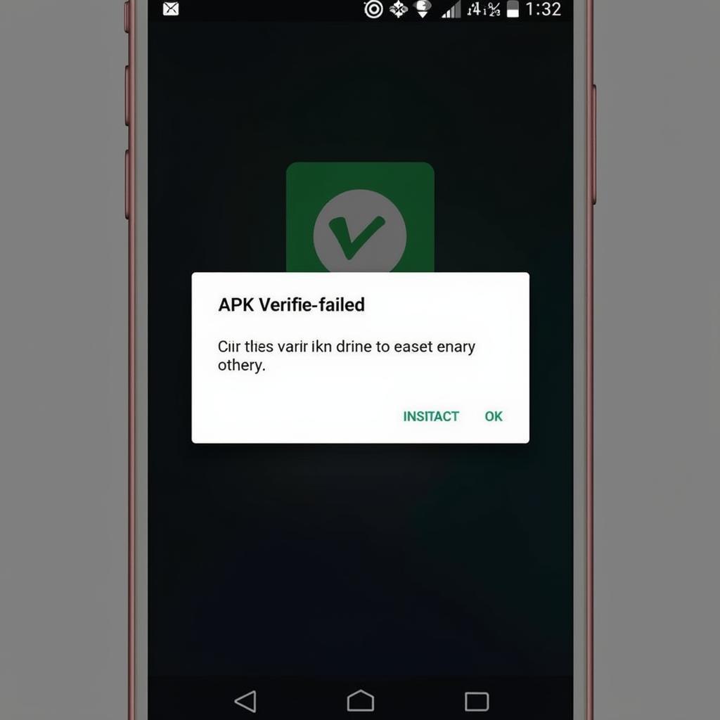 Android APK Verification Failed Error Message