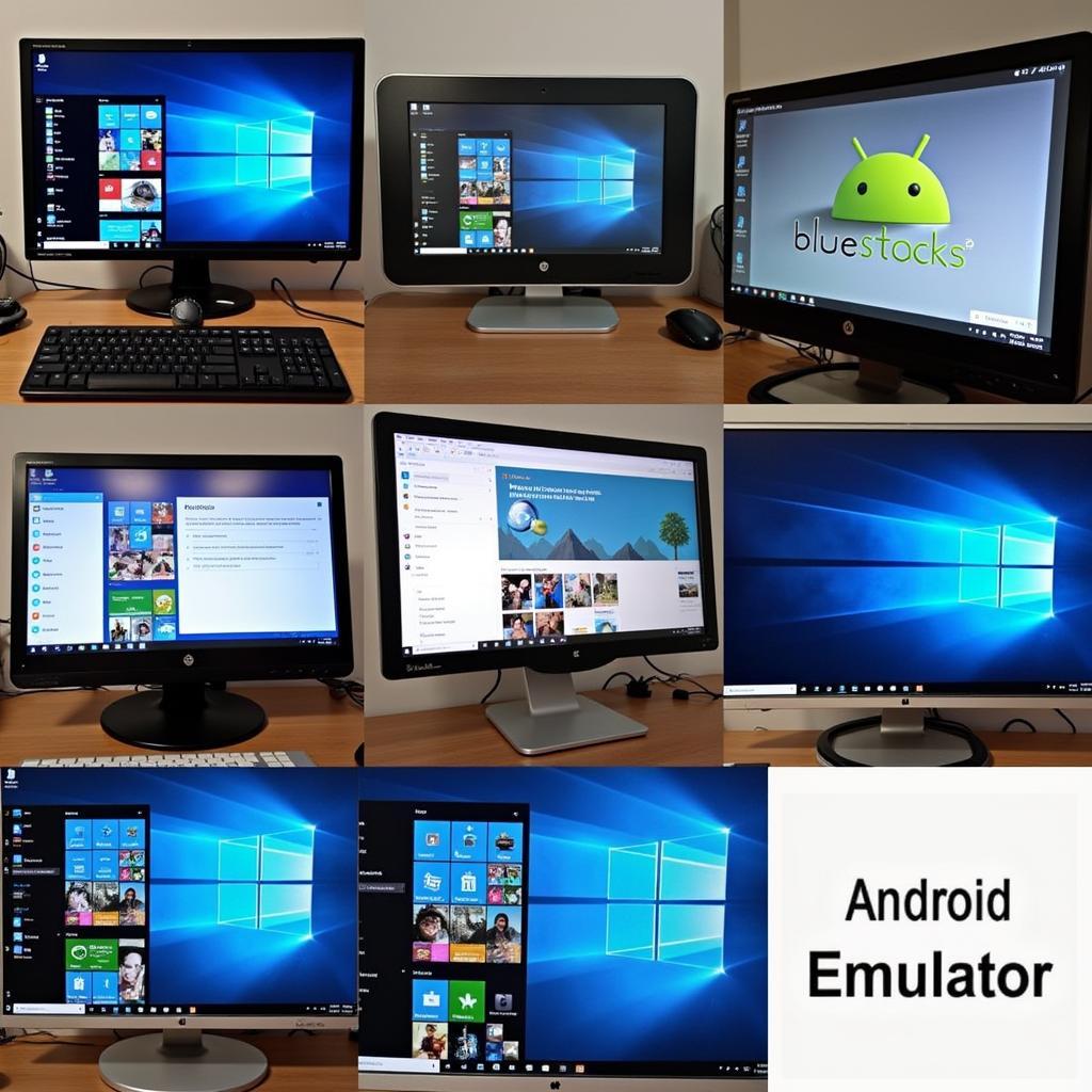 Android emulators for desktop usage