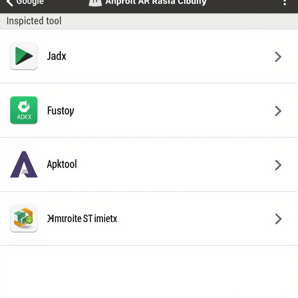 Android Inspect APK Tools