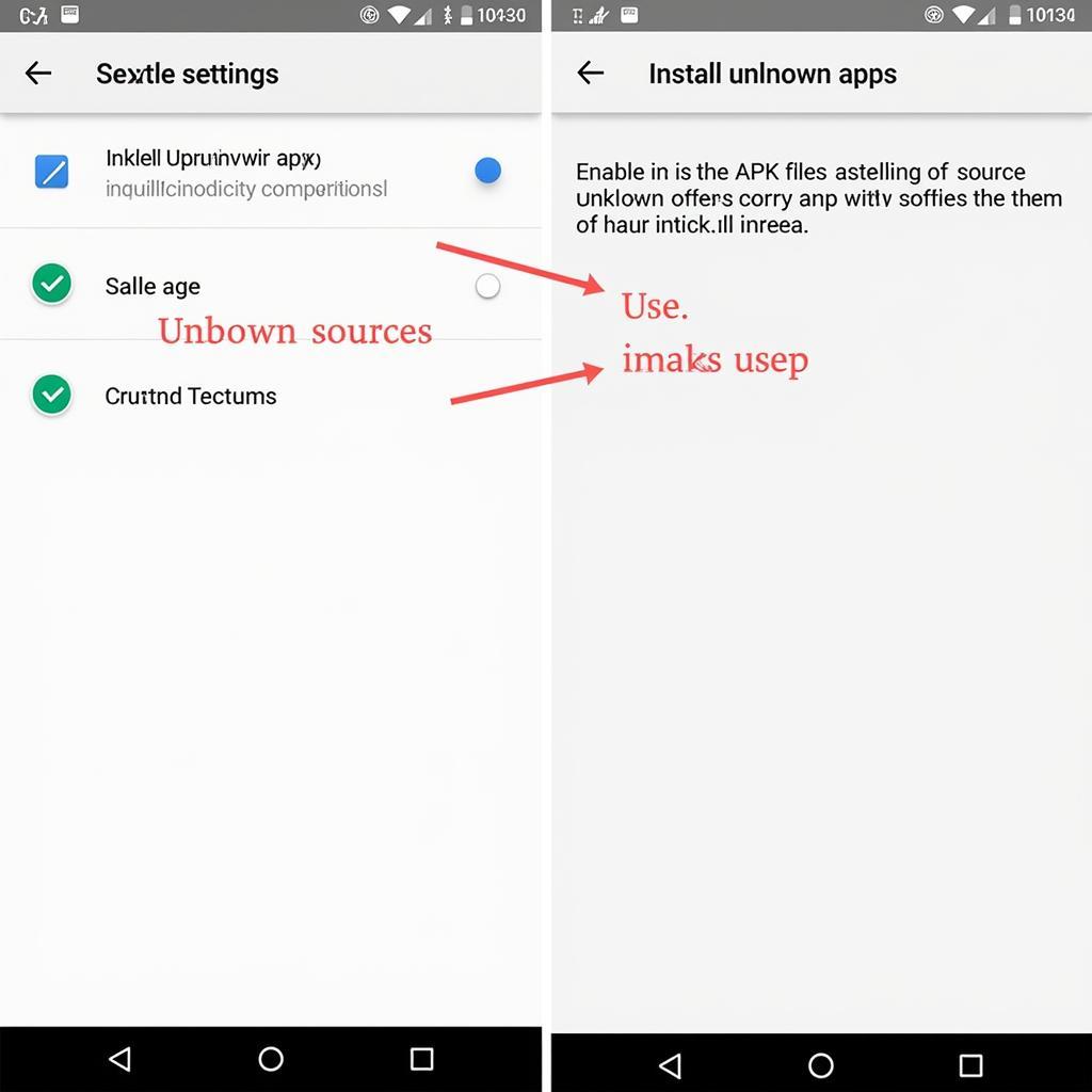 Android Security Settings - Unknown Sources