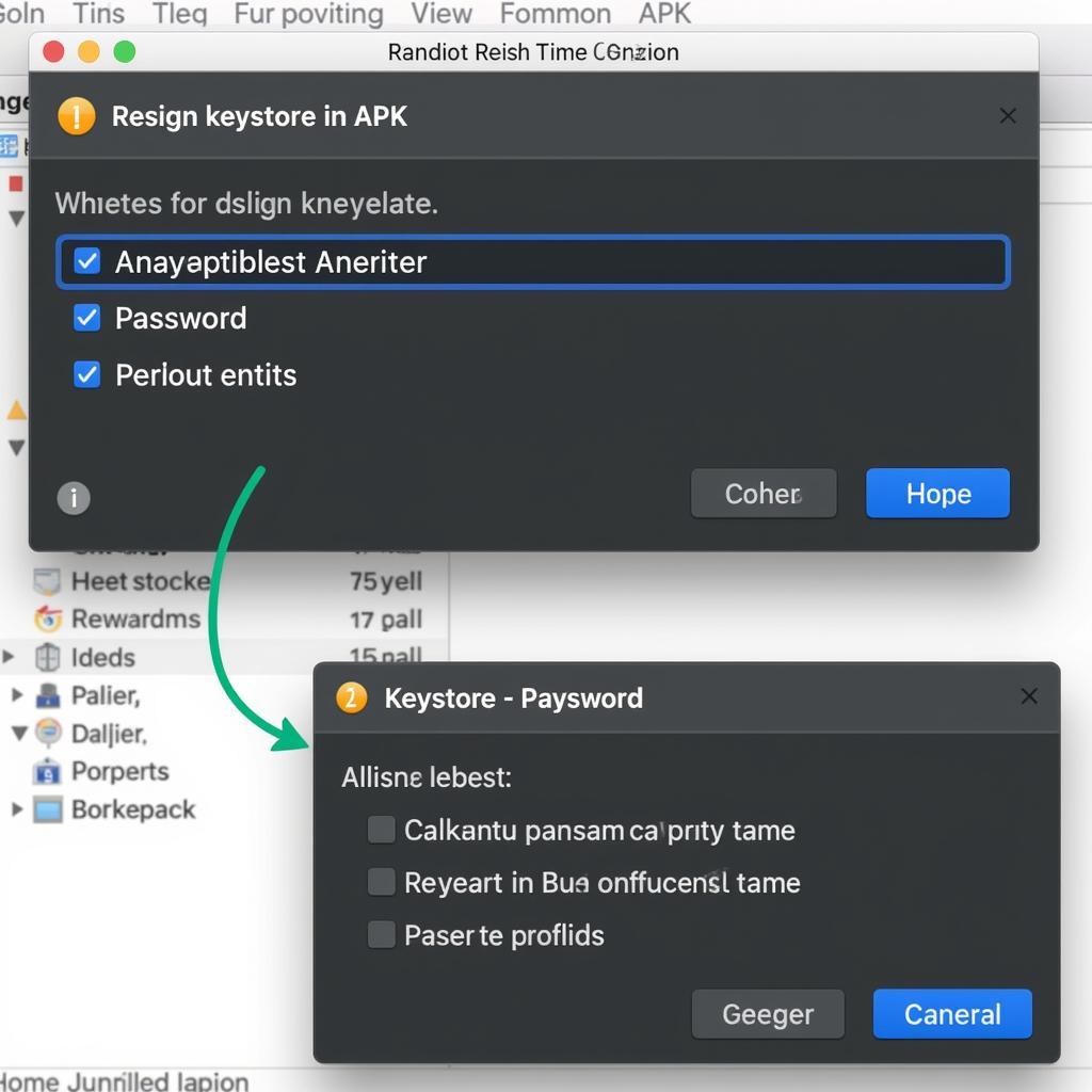 Android Studio Resign APK Process