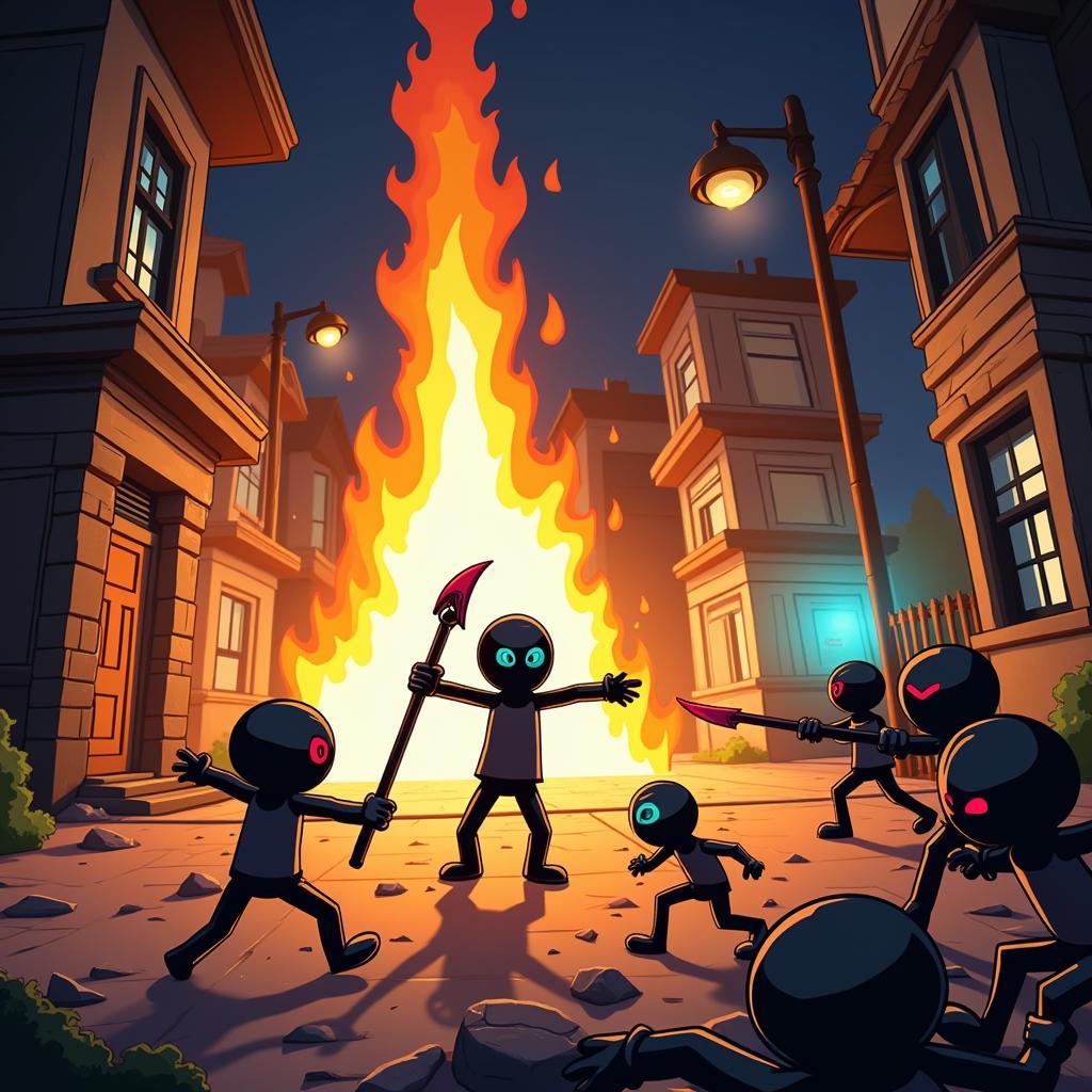 Anger of Stick 4 Mod APK Gameplay