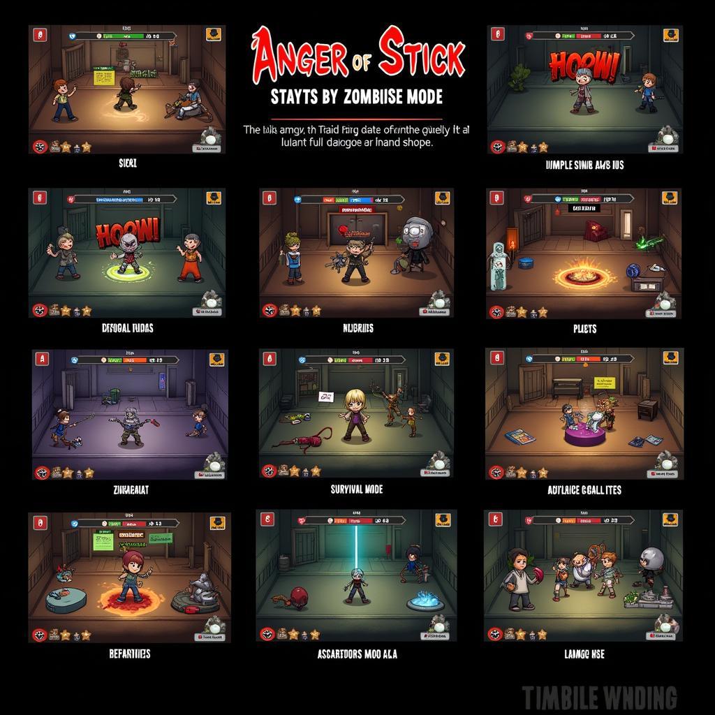 Different Game Modes in Anger of Stick 5