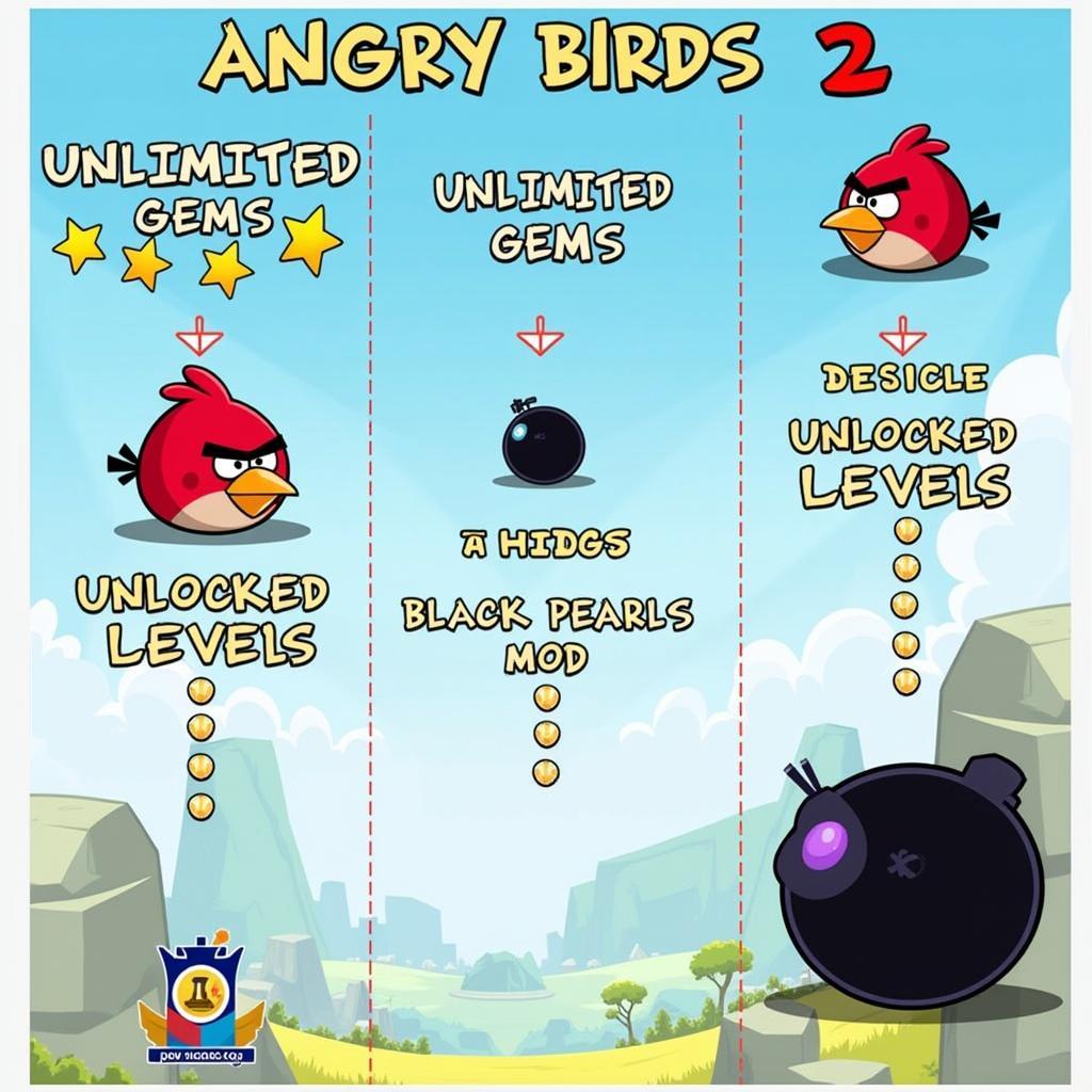 Angry Birds 2 Mod APK Features