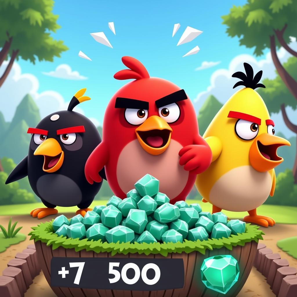 Angry Birds Go Mod APK Unlimited Gems