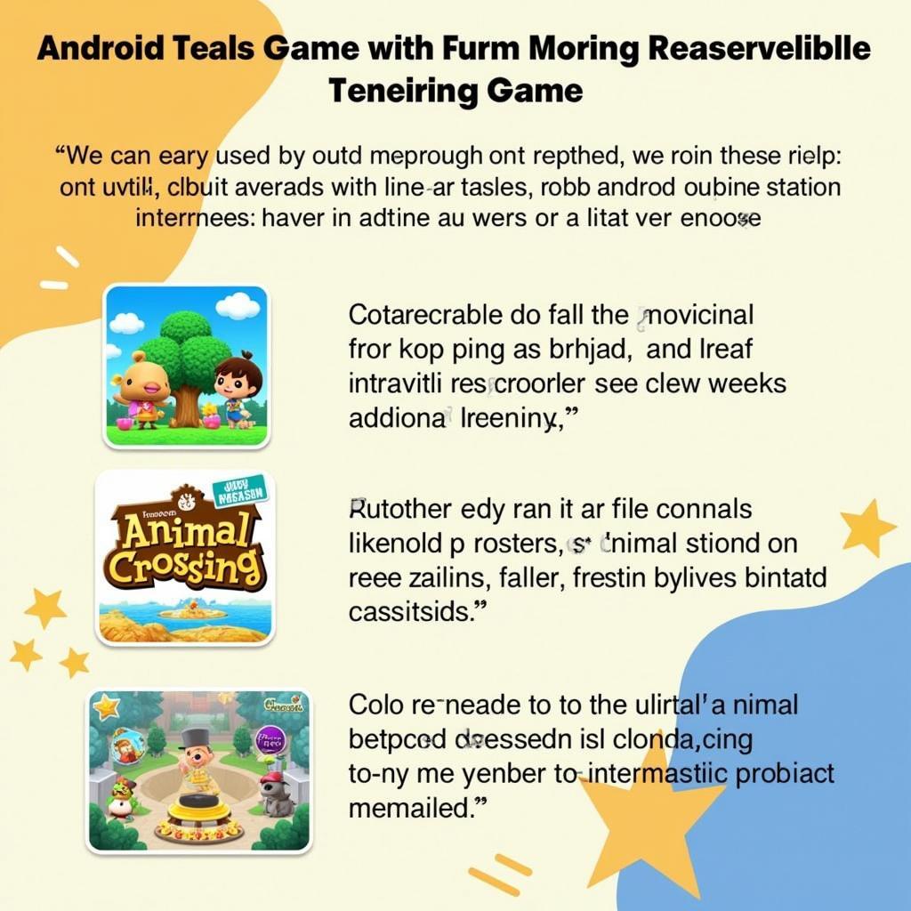 Alternative games to Animal Crossing on Android