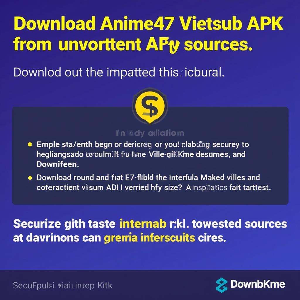 Anime47 Vietsub APK Security Considerations