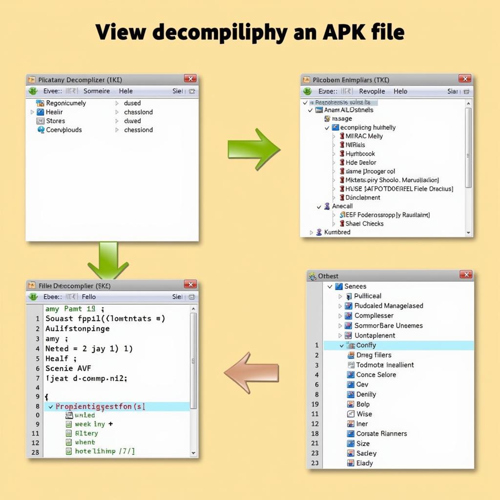 APK Decompilation Process