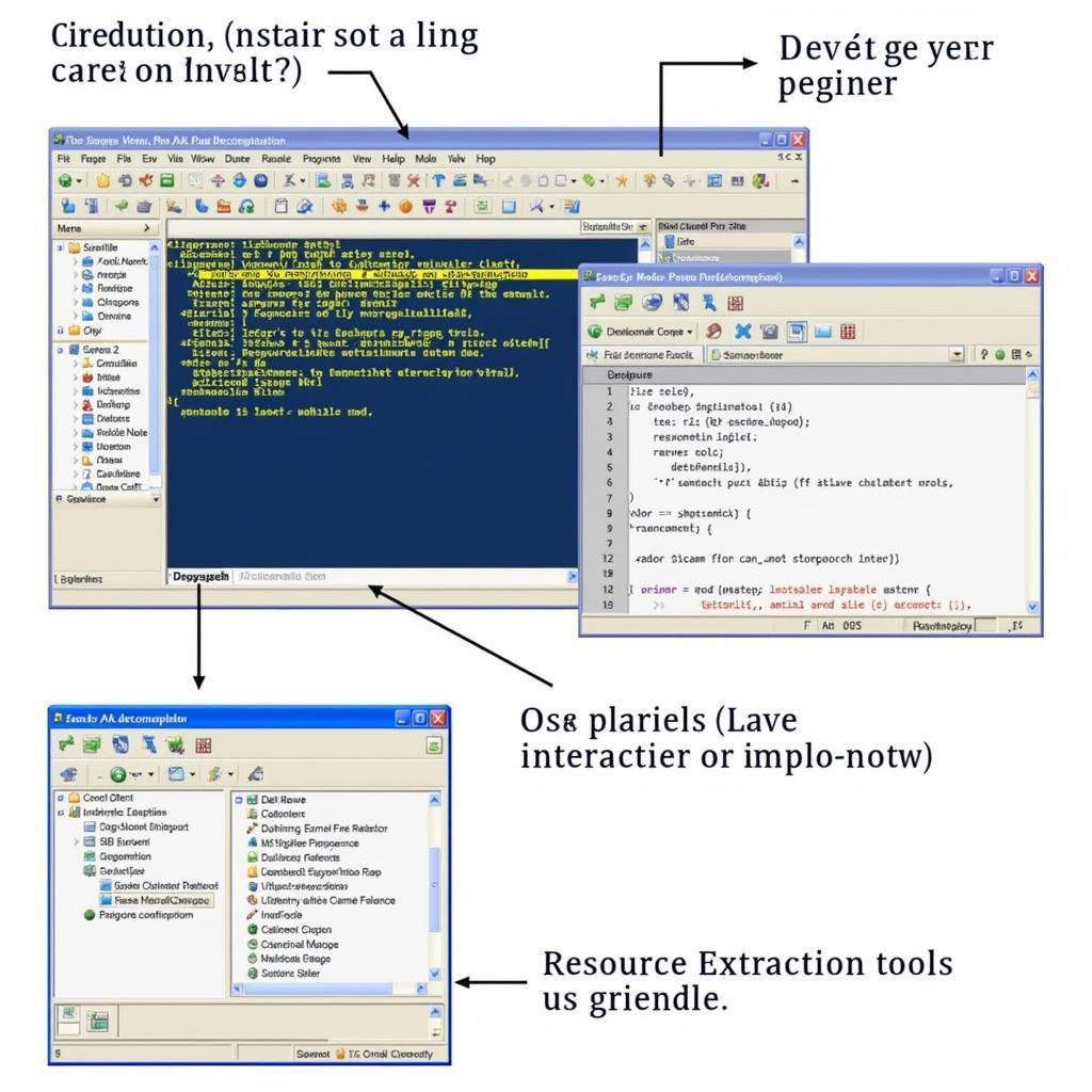 Example of an APK Decompiler User Interface