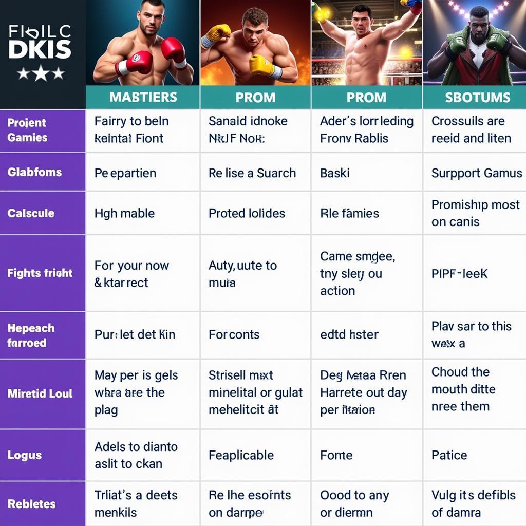 APK Fight Night Game Variations