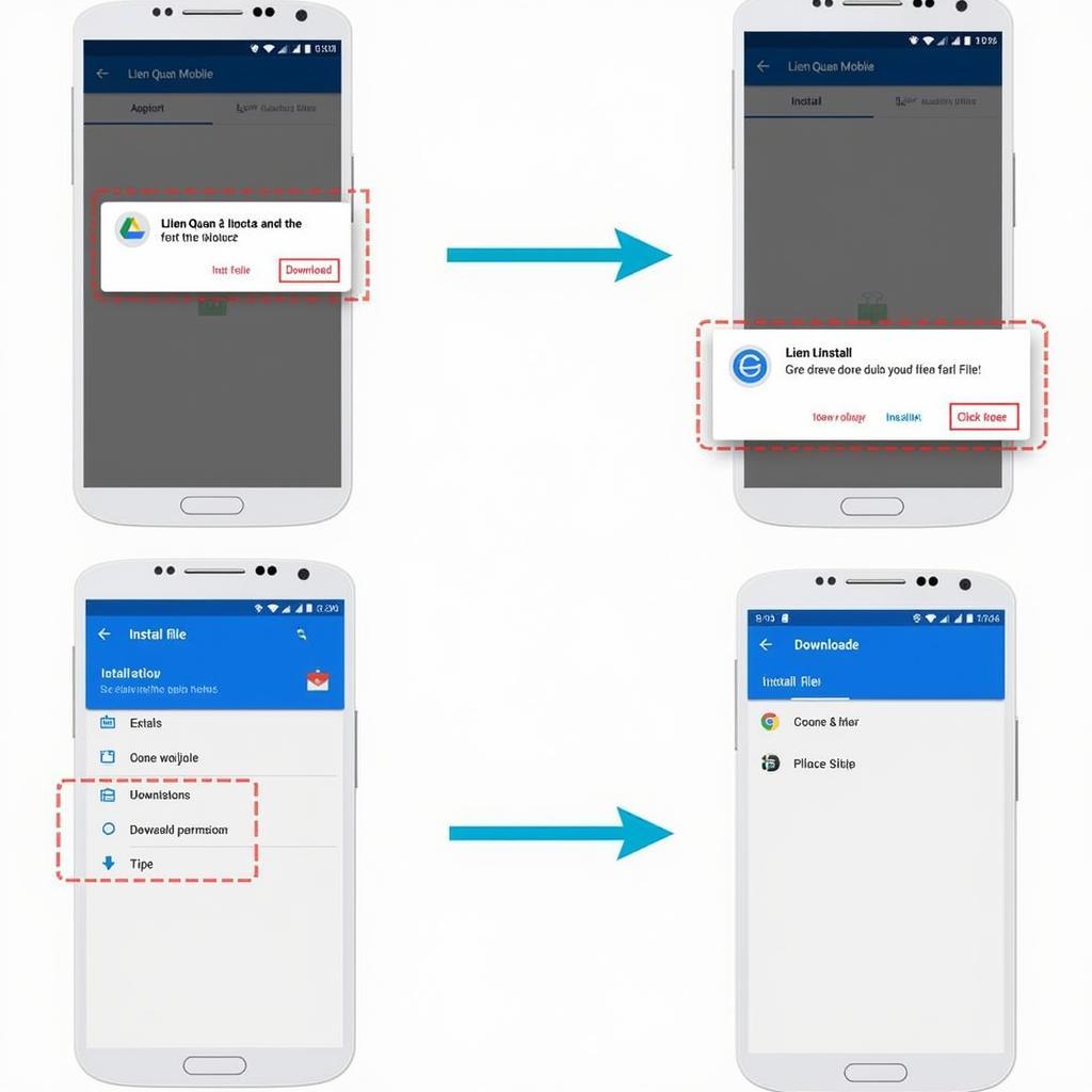 Lien Quan Mobile APK Installation Process