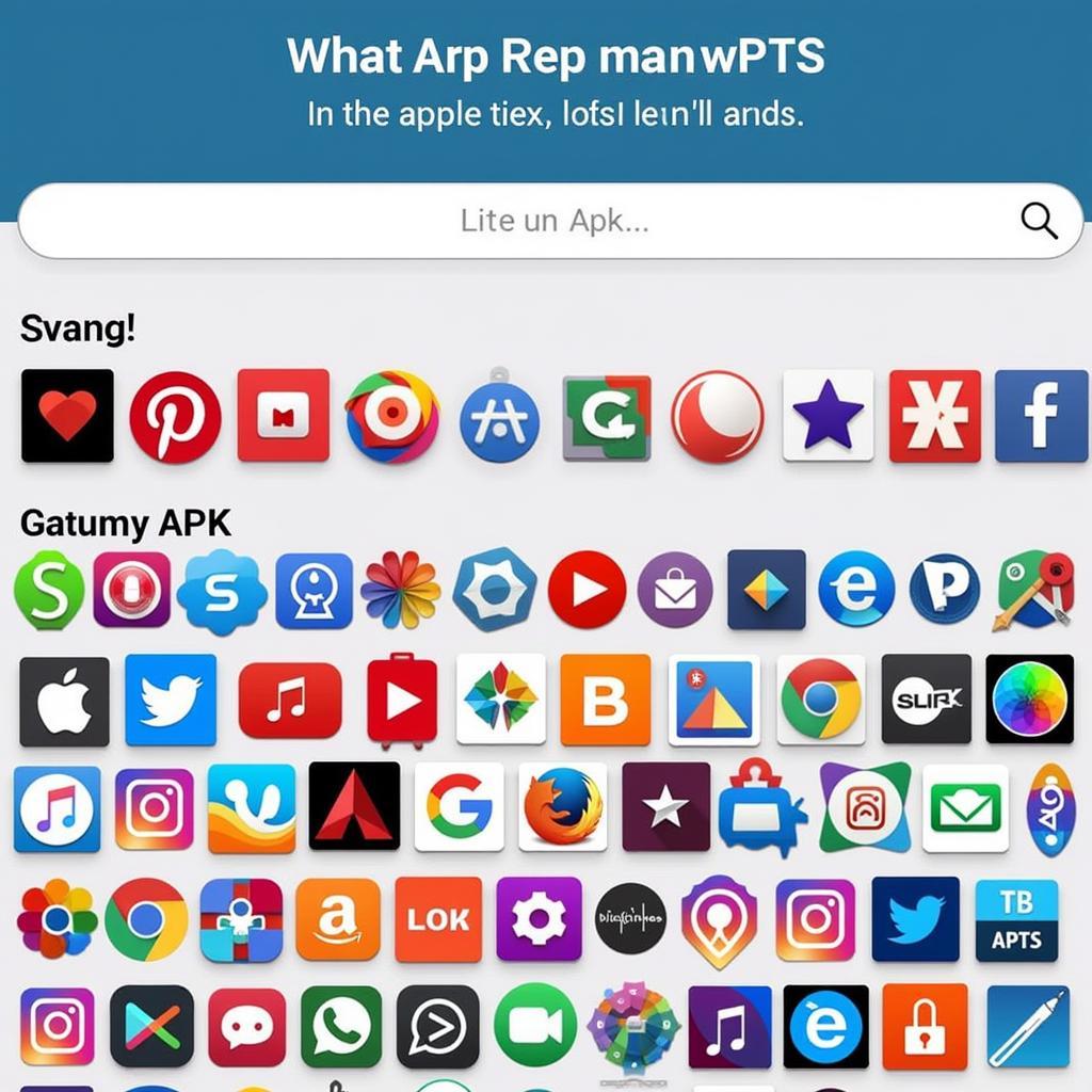 Overview of App Repo APKs