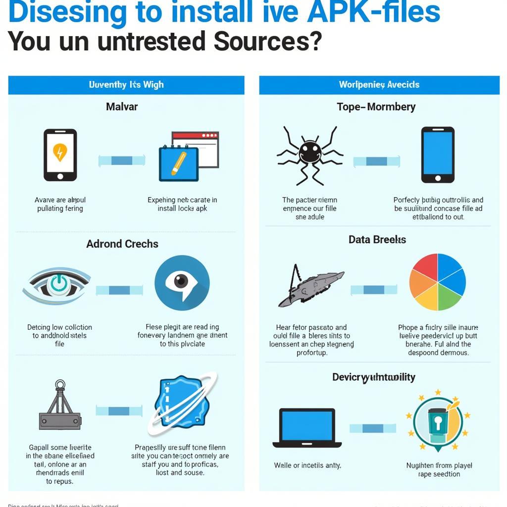 Potential Security Risks of Using Unverified APKs