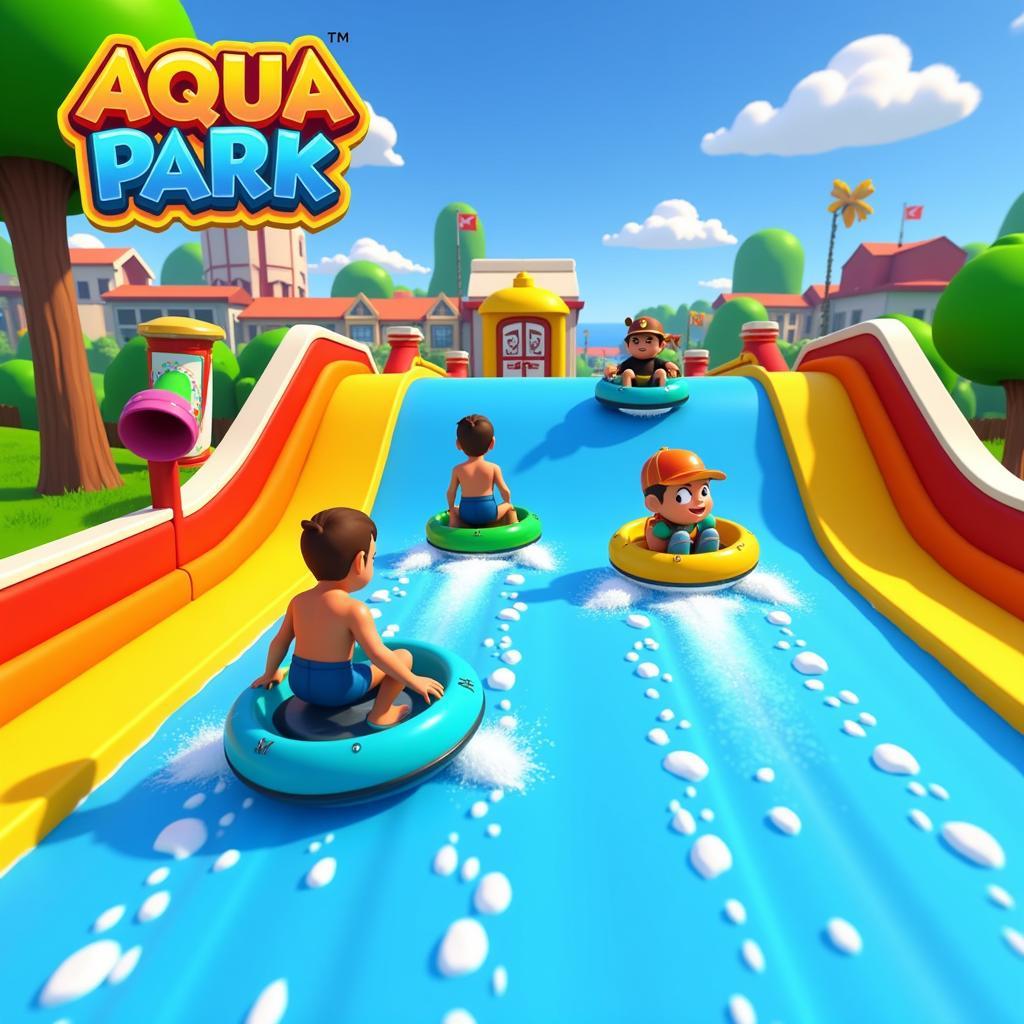 Aqua Park Mod APK Gameplay Screenshot