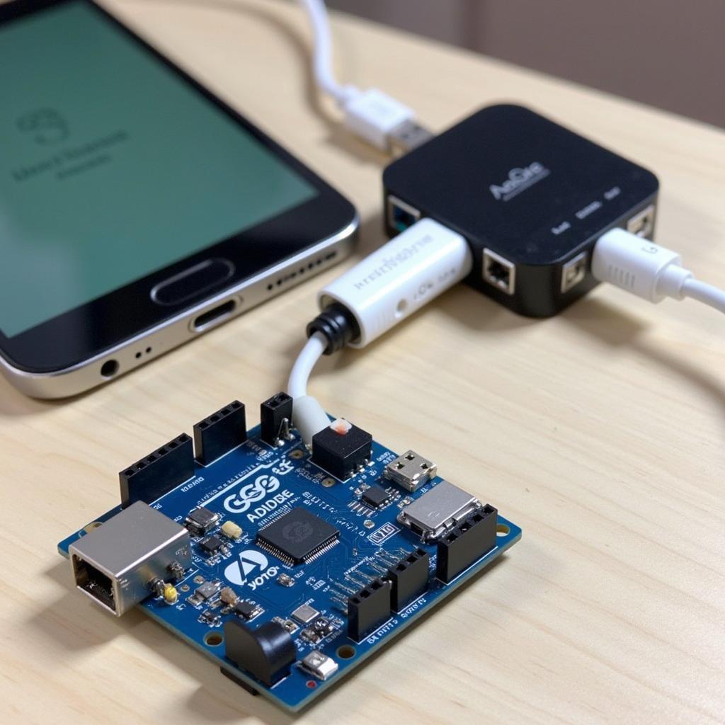 Arduino Connected via USB OTG