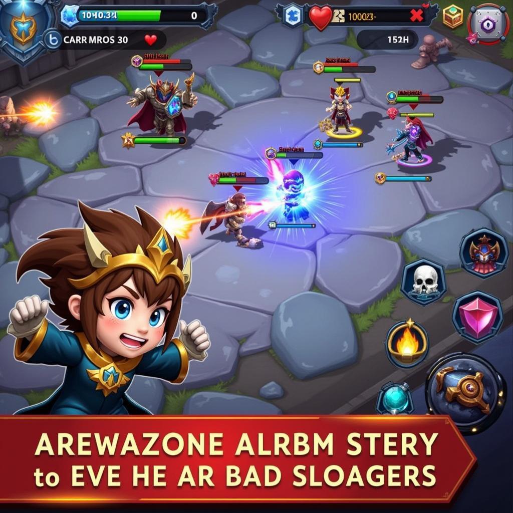 Arena Heroes Mod APK Gameplay Screenshot