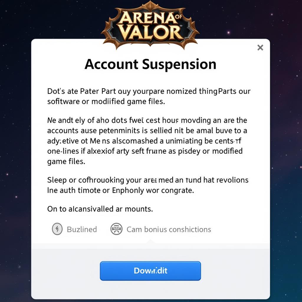 Arena of Valor Hack APK Risks: Exploring the dangers and consequences of using modified game files.