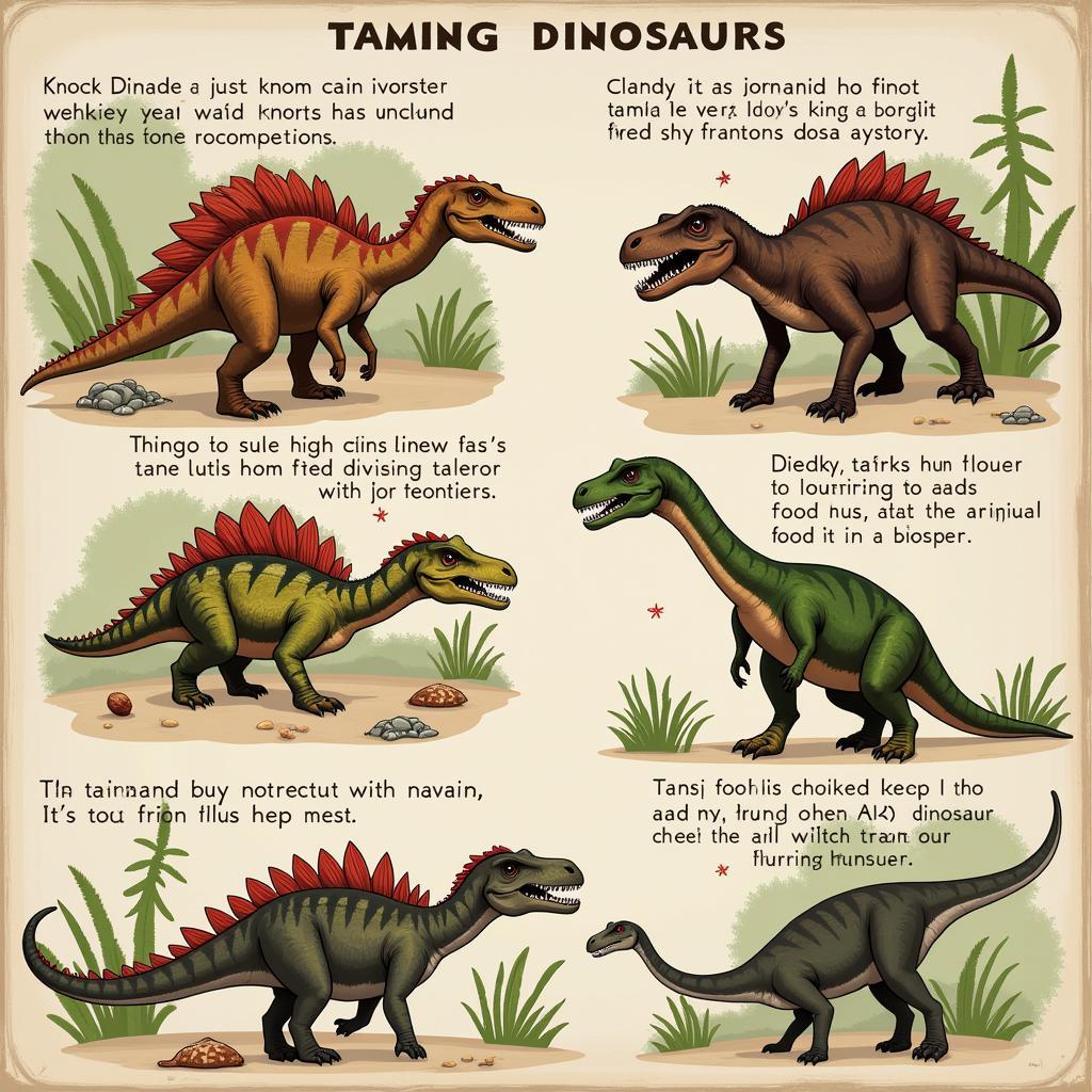 Taming Dinosaurs in Ark Survival Evolved