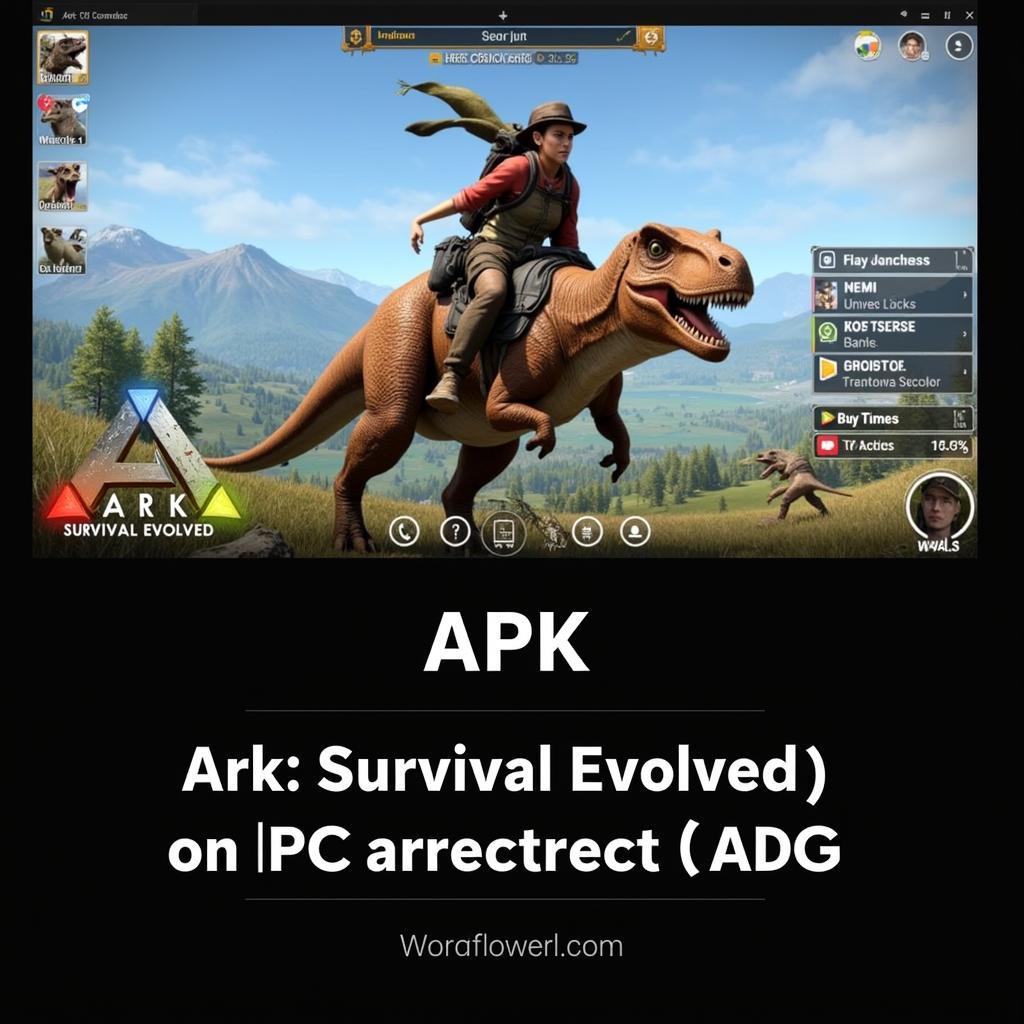 Ark: Survival Evolved PC APK Gameplay