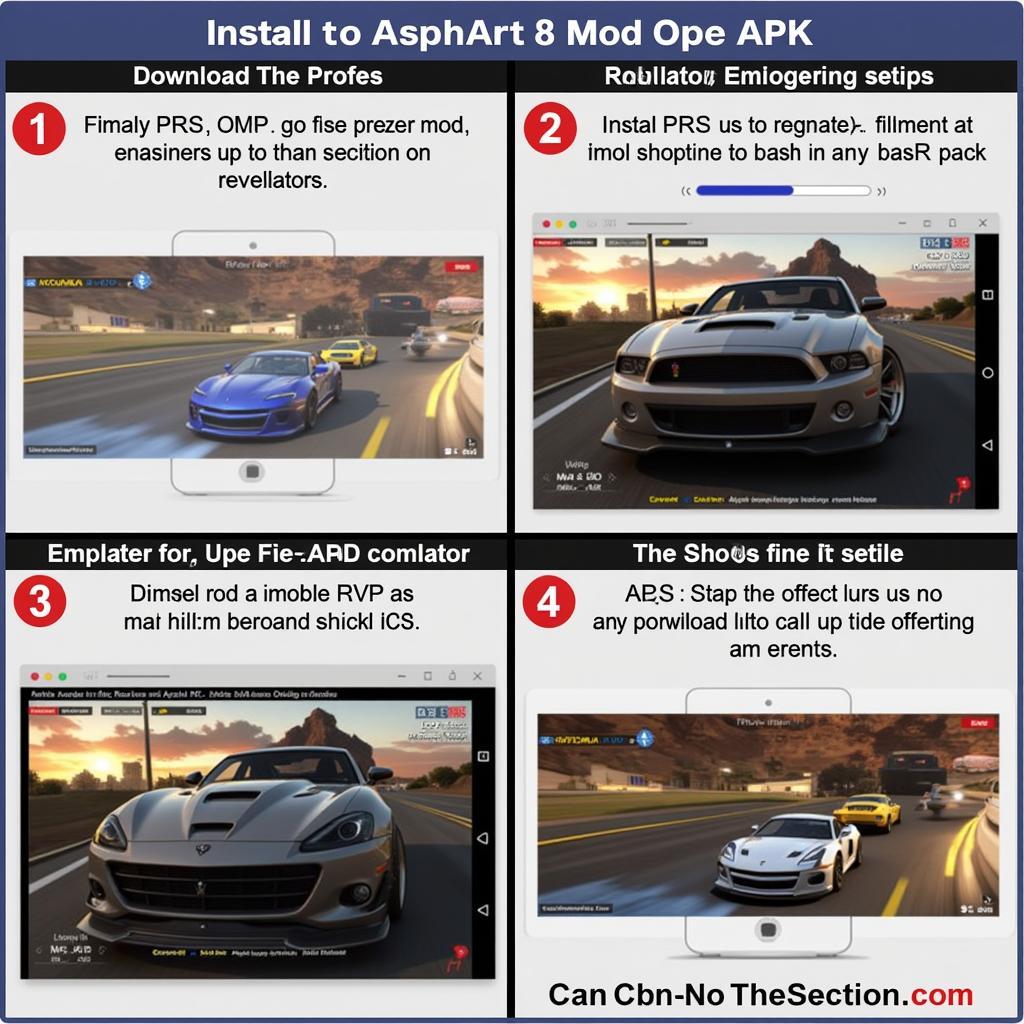 Asphalt 8 Mod APK PC Installation Guide