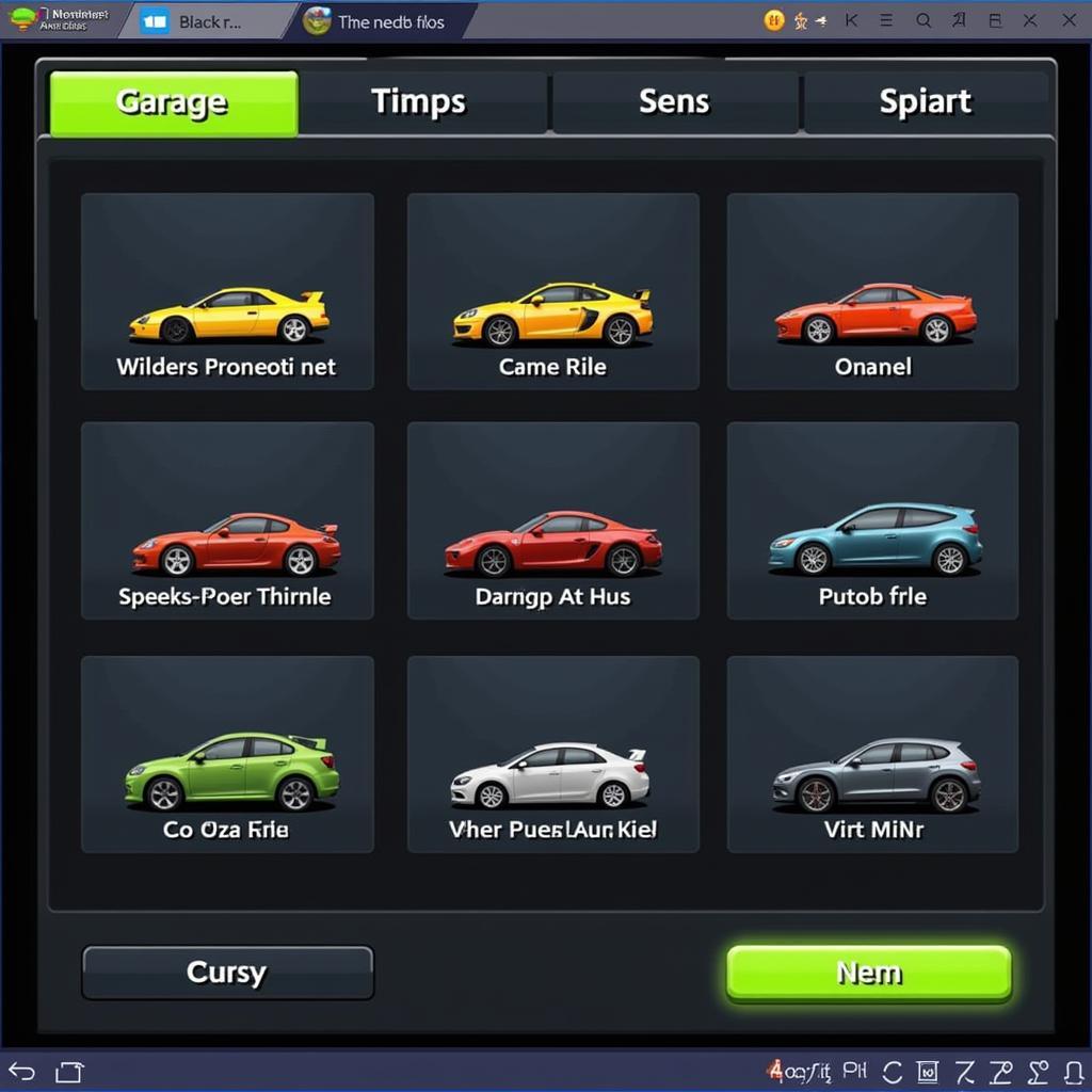 Vehicle Selection in Asphalt Xtreme 1.7.4c Mod APK