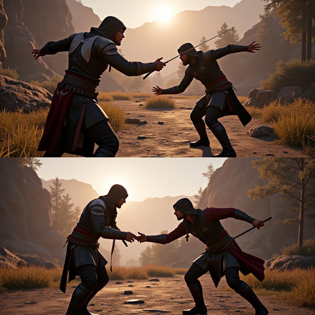 Assassin's Creed Identity APK Mod Combat Scene