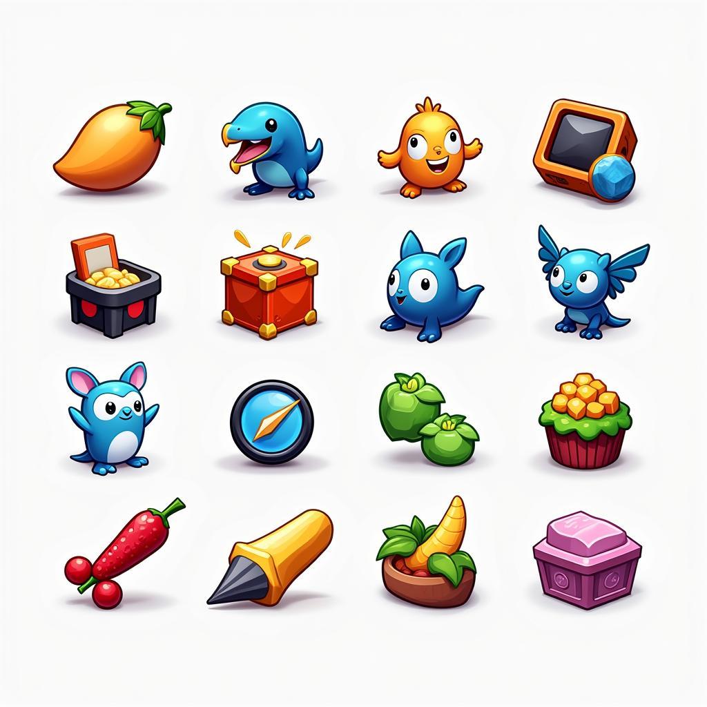 Attractive Phone Game Icons