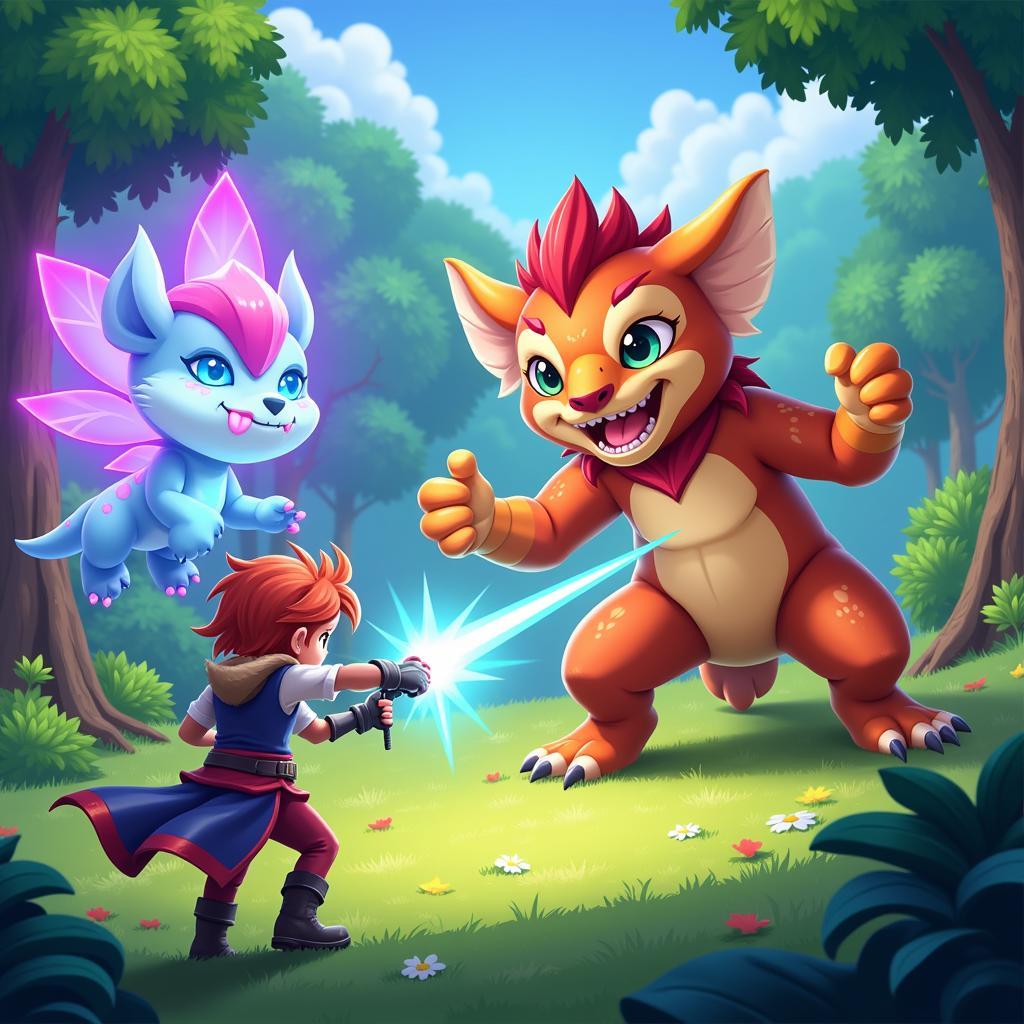 Aura Kingdom R APK Gameplay Screenshot