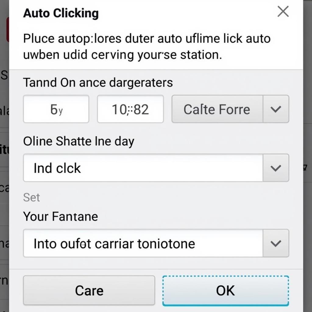 Auto Click APK 2019 Interface